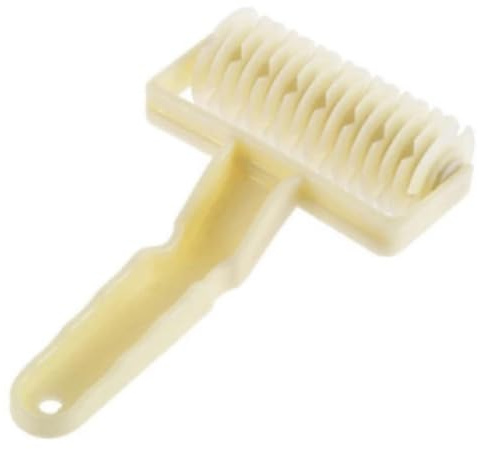 Herramienta cortadora de rodillo de celosía de pastelería | Decoración de rejilla de rueda de masa de galletas para el hogar, cocina, bricolaje, molde para tartas, corteza de pan, tartas, manualidades