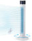 PureMate 43-inch Tower Fan with Air Purifier & Aroma Function, 3 Speed Settings, Large LED Display, 8-Hour Timer, Oscillating Portable Electric Floor Bladeless Fan for Bedroom, Home & Office