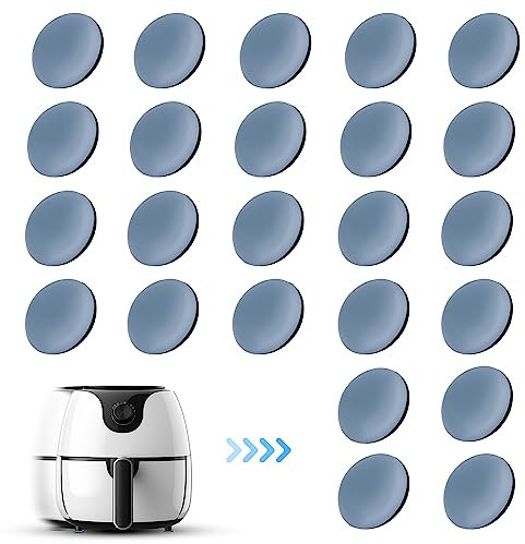 24pcs Deslizadores para Electrodomésticos, Deslizadores Autoadhesivos para Electrodomésticos Pequeños para Electrodomésticos de Cocina Pequeños, Cafeteras, Freidoras de Aire