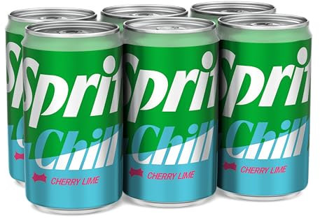 Sprite Chill Cherry Lime, 213 ml, 6 Stück