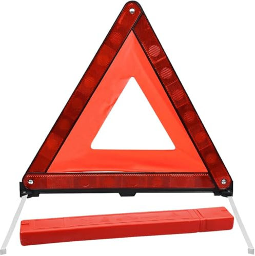 Warndreieck Für Das Auto,Zusammenklappbares Reflektierendes Auto Warnstativ Geeignet Für Pannenhilfe Verkehrsunfälle Notparken,Schneller Aufbau,Gadget für maximale Sicherheit im Straßenverkehr