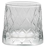 Bicchiere da vino con incisione a più foglie, bicchiere da vino da dessert per la casa, versione corta con diamante