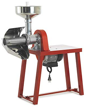 mfg SPREMIPOMODORO PASSAPOMODORO Inox Elettrico HP 0,75 BANCO Collo Alto PROFESSIONA