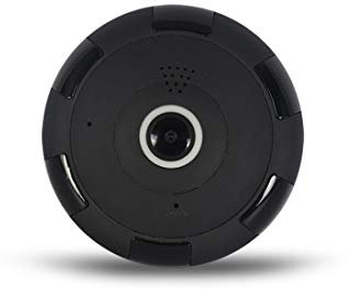 Yongyu Chenzinan Panorámica Pantalla de la cámara inalámbrica WiFi Cámara de Seguridad, VR Ojo de pez, □□ teléfono móvil del Grado HD 360 Remoto de cámaras de Seguridad