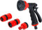 BGS Diy 70905 | Multifunktions-Garten-Handbrause | mit 6 Funktionen | 5-tlg.