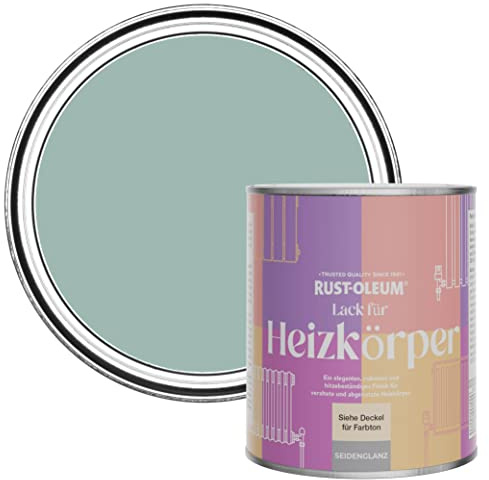 Rust-Oleum Blue Heat Resistant Radiator Paint in Satin Finish - Coastal Blue 750ml