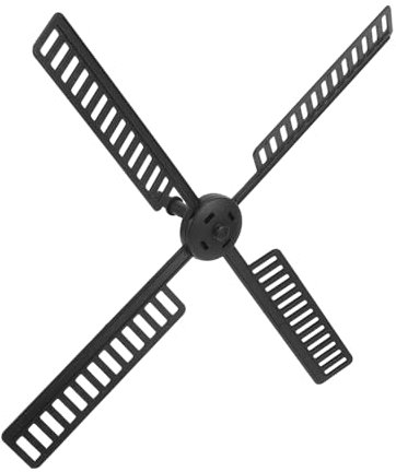 Kisangel Outdoor Solar Windmill Lighthouse Accessories Plastic Windmill Parts Garden