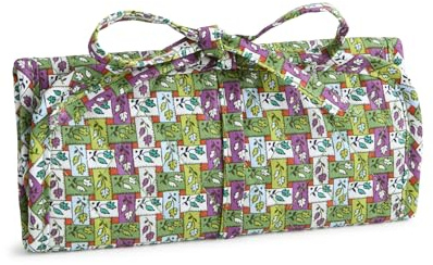 Premium Cotton Jewelry Roll, Ribbon Plaid, One Size