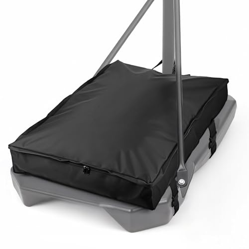 Evekea Basketball Hoop Sandbag, Heavy Duty Weighted Base Anchor for Basketball Frames, Weather Resistant Waterproof Dustproof Oxford Fabric Sand Bag, Durable Design