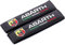 WSADZXC77 2PCS Carbon Fiber + Ricamo Auto Cintura di Sicurezza Pad Cuscino Spalla per