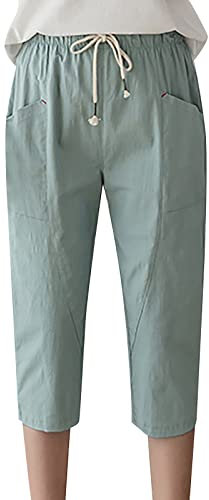 AMDOLE Spring Deals Shorts Schwarz Jungen Damen Sommerhose Gruen Sommer Reitleggings Damen Yogahose Lang Mit Shorts Rot Wei? Gestreifte Hose Damen Spring Pants for Women 2024