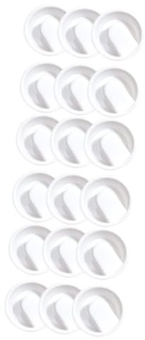 TOPBATHY 18 STK Kühlerdeckel Zubehör Für Karaffen Krugdeckel Kunststoff Praktischer Karaffendeckel Zubehör Wasseraufguss Zitronenkrug Wasserkrug-Abdeckung Pp Weiß Startseite Saft