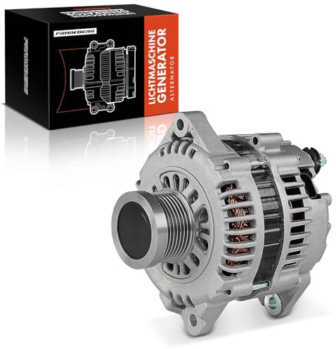 Frankberg Générateur d'alternateur 135A Compatible avec Master II Bus JD 3.0L Diesel 2003-2010 Mascott Camionnette 3.0L Diesel 2004-2010 Terrano II R20 3.0L 2002-2007 Remplacer# 23100-DB000