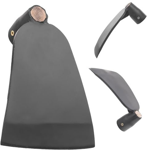 KADAX Hachoir de jardin en acier forgé, pour hacher, désherber et ameublir la terre dans les parterres de fleurs et les jardins, hacher pour le jardinage (sans tige)