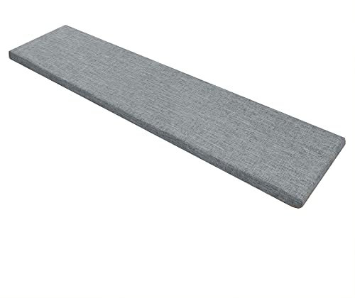 Möbelstolsunderlägg bänkunderlägg med avtagbara klädslar för matbord i kök,100 * 30 * 5cm,Blå