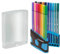 Stabilo® Fasermaler Pen 68 ColorParade - Etui anthrazit/hellblau, 20 Farben; Packungsinhalt: 20 Farben