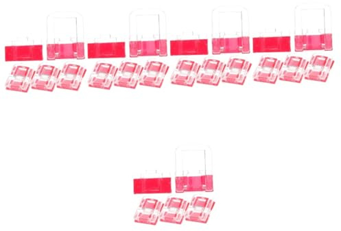 Angoily 20pièces Verrou Autoadhésif Acrylique Avec Hasp Pour Et Meubles Système De Sécurisation Pratique Et Pour Animaux Installation Facile Sans Perçage