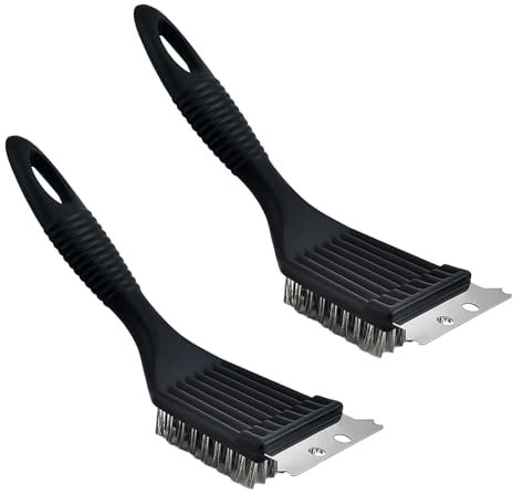 MEISH 2 Stück Vogelkäfig-Reinigungsbürste, Haustierkot, Reinigungsbürste, Tierkäfig-Reiniger, Vogelbedarf, Haustierkäfig-Reinigung für Papageienvögel