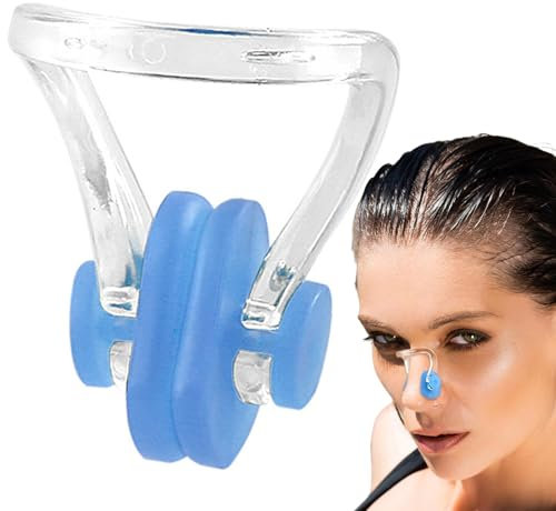 Schwimmnasenclip | Professioneller Nasenschwimmclip | wasserdichte Pool -Nasenstopfen, Schwimmnasenstopfen, Schwimmer Nasenclip, Silikonnasenstück zum Schwimmen