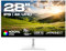 JAPANNEXT Ecran PC Blanc 28 IPS 4K UHD (3840x2160) | HDR | Inclinaison réglable Haut-parleurs intégrés Compatibilité VESA | 100% sRGB G-Sync/FreeSync | JN-IPS2802UHDR-W