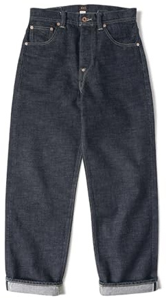 NON STOCK 1936 Model Cowboy Selvedge Denim Jeans 36 Dark Blue