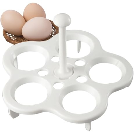 -Ei-Halter - Inserto de cocción al vapor para huevos | Soporte de accesorios de cocina para familias adultos cocina interior hogar camping exterior apartamento mesa de cocina