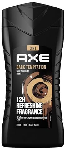 12er Pack - Axe Men Duschgel 3in1 Dark Temptation - 250ml