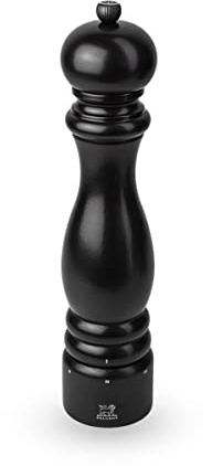 PEUGEOT 41953 Paris Salt Mill, Plastic, Satin black-30 cm