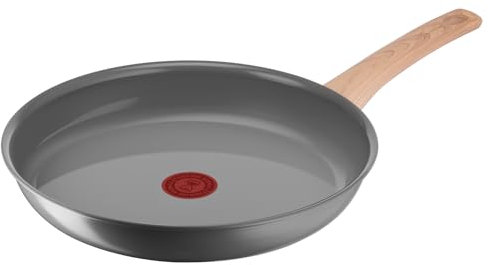 Lagostina Vivissima, Padella Antiaderente 28 cm con Manico Lungo, Rivestimento in Ceramica, Riscaldamento Rapido e Cottura Uniforme, Adatto a Tutte le Fonti di Calore Inclusa Induzione