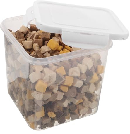 BESPORTBLE Snack Asciutto per Gattini e Gatti Indoor da 500g Fegato di Maiale, Albume D'uovo e Pollo per Cura Orale senza Coloranti Artificiali, per Viaggi