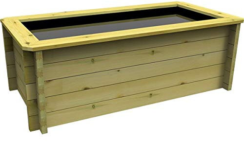 The Garden TImber Company Wooden Fish Ponds 2x1m 965mm Height 1179L