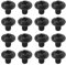 OTOTEC 100pcs Vis de Carte Mère PC M3x5mm à Tête Cruciforme - Montage de Boîtier en Métal pour Composants d'Ordinateur, Noir