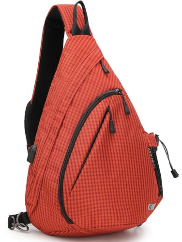 TurnWay Sling Bag Cross body Shoulder Bags with USB Charging Port
