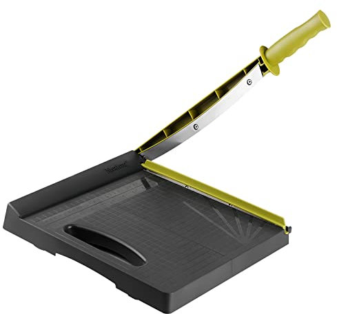 16 Blatt Kapazität Papierschneider A4,Hebelschneider Aus Metall Papierschneidemaschine Für Papierfotostaus, Tragbarer Faltgitter Schneidemaschine Papier Schneidegerät Schnittlänge 300mm