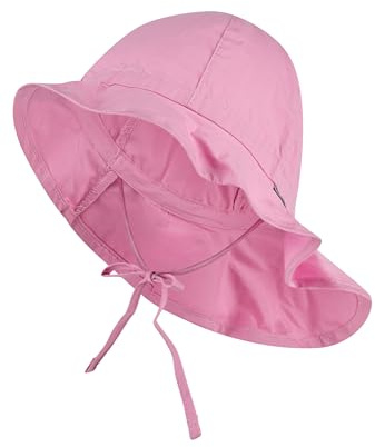 Sterntaler Cappello da Sole Unisex per Bambini, Rosa Perla., 53