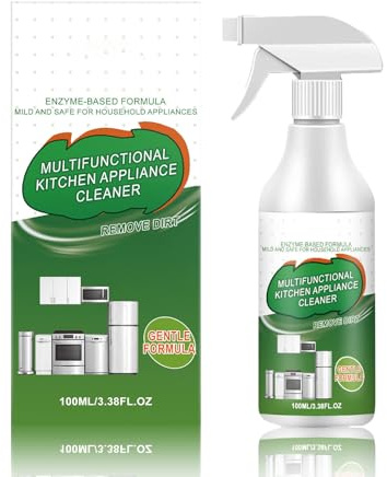 Detergente per schiuma enzimatica multiuso, per uso domestico, forno, piano cottura e cappa, potente detergente enzimatico per utensili da cucina (1 pezzo)