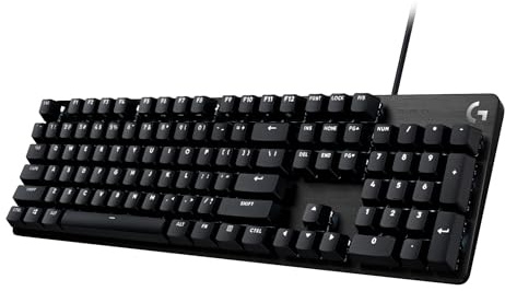 Logitech G413 SE Mechanische Gaming-Tastatur - Mit Hintergrundbeleuchtung, Französisches AZERTY-Layout - Schwarz