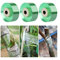 Heqishun Ruban de pépinière 100m x 3 Rouleaux Rubans de greffage Auto-adhésif, Ruban de réparation pour Plantes Arbres Fruitiers Greffées de Jardin
