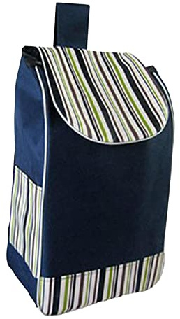 ＡＷＨＡＯ Bolsa de Compras de Tela Oxford, Bolsa de Repuesto para Compras, Carrito de Mano Plegable para Compras, Reutilizable, Resistente para Carrito de, Azul