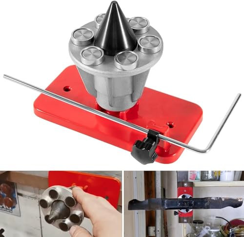 CTcar 339075B Precision Knife Balancer, équilibre les couteaux après l'affûtage. pour Stihl, Troy, Husqvarna etc. (42-047) Lame de précision pour tondeuse à gazon