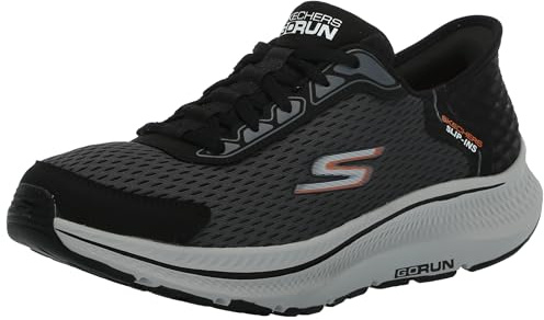 Skechers Men's Go Run Consistent 2.0 Empowered Slip-in Trainers, Black Textile/Synthetic, 11 UK
