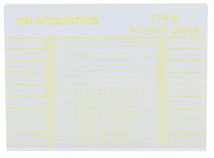 SOUTHJIELING Outil Professionnel D'alignement Plateau Tournant Jauge VTA D'azimut pour Outil Bloc D'alignement Acrylique Qualité Sonore Supérieure