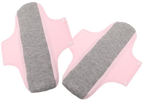 SOPOTUTU Compresas de Posparto Ultradelgadas Reutilizables 22x28 Cm, Almohadillas Absorbentes de Tela a Prueba de Fugas, Lavables y Suaves para Recuperación y Cuidado Femenino en