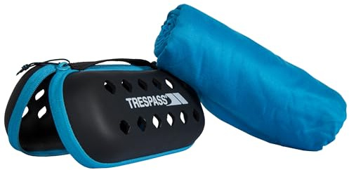 Trespass Compatto Serviette en Microfibre Ultra Fine à séchage Rapide, 60 x 120 cm, Bleu, chacun