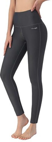 Ubestyle Pantalon de bain taille haute UPF 50+ pour femme - Legging de natation - Protection solaire | Tummy Control Doublure intégrée résistante au chlore Séchage rapide Protection solaire Plage Piscine et sports nautiques