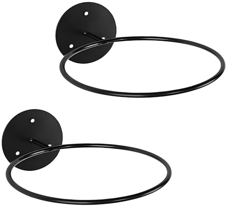 2 stycken Ballongvägghållare, Universal Ballonghållare, Sport Metallhållare Vägg, Bollhållare, för Basket, Fotboll, Fotboll, Volleyboll, Rugby
