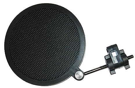 FUNOMOCYA Filtro De Micrófono Malla De Hierro Protector De Pantalla Pequeño Filtro De Viento