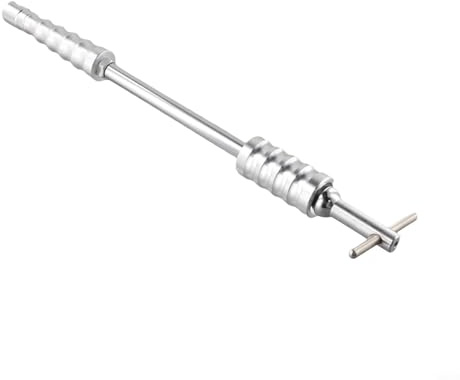 Strumento di riparazione ammaccature senza vernice con martello scorrevole per rimozione grandine, kit estrattore colla a T con linguette di ricambio, riparazione ammaccature carrozzeria auto in lega