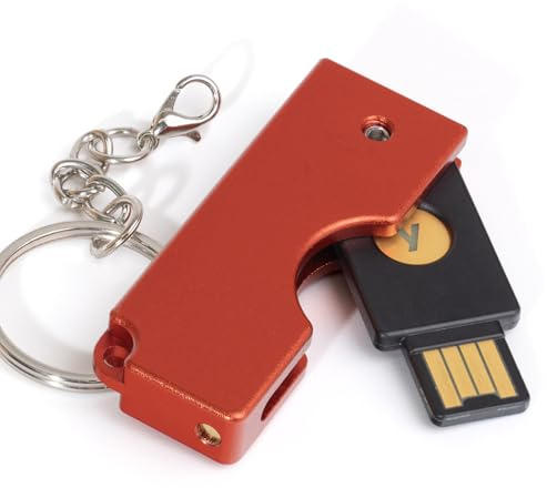 sciuU Rotating Protective Cover Compatible with Yubico YubiKey 5 USB-A NFC