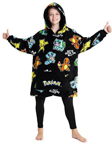 Pokémon Sudadera Niño Divertida - Sudadera Manta para Niños